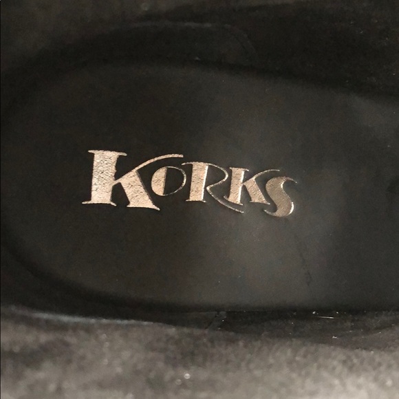 Korks Denoon Bootie Black EUC sz 9.5 - Picture 8 of 8